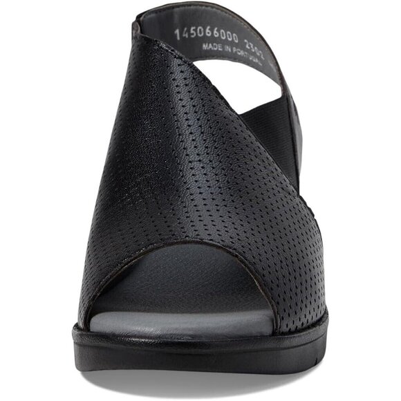 Fly London Women's Black Corners Sandal Peep Toe Size 36 US 5.5 - 6 - Picture 2 of 14